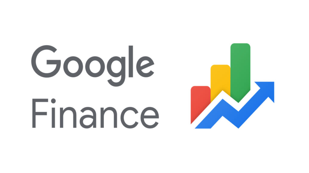 Google Finance logo with colorful growth chart symbolizing real-time stock tracking and investment insights