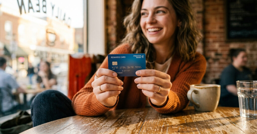 Person holding a credit card with $1,000 limit — best easy approval credit cards for 2026