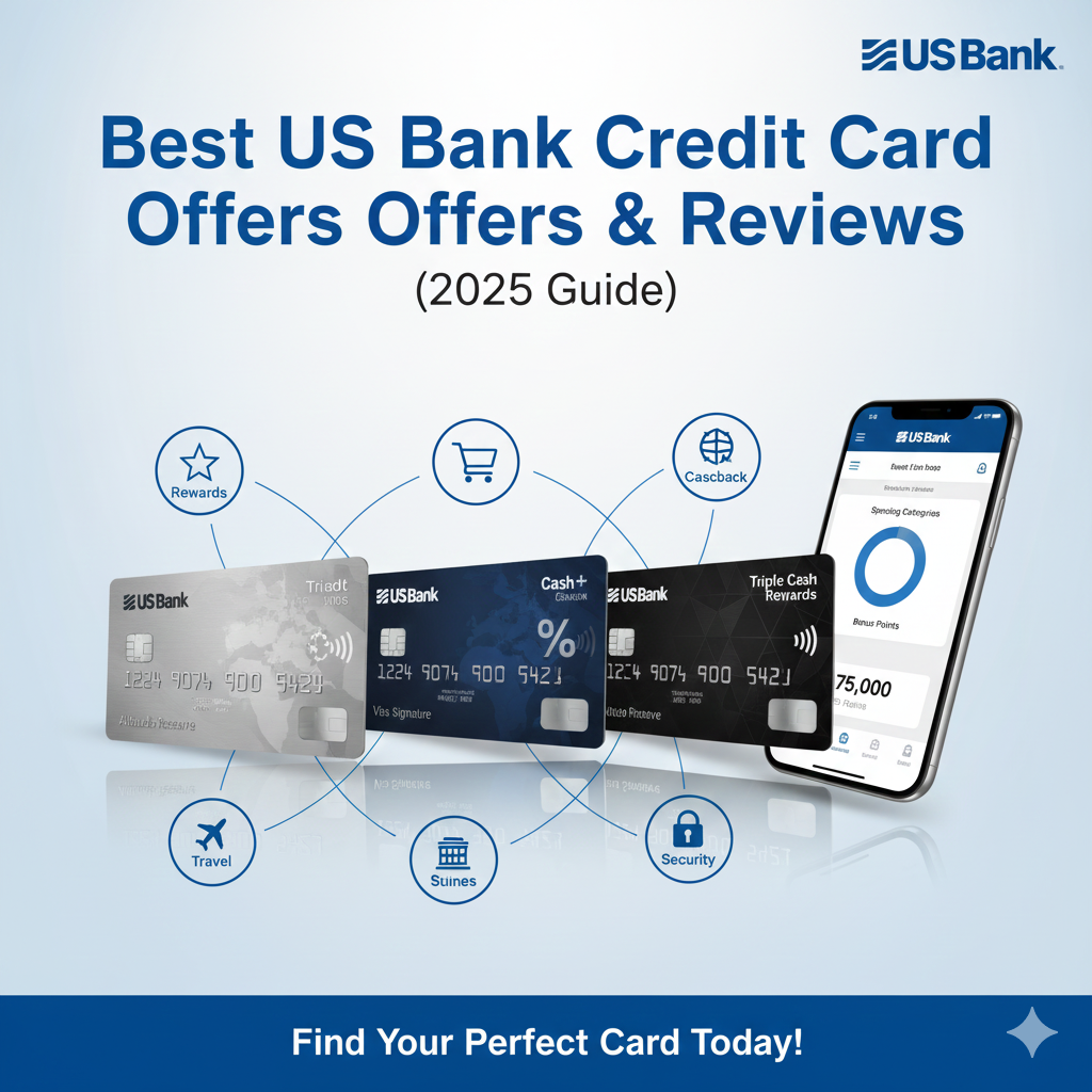 “US Bank credit card offers and reviews 2025 featuring cashback, rewards, and approval benefits